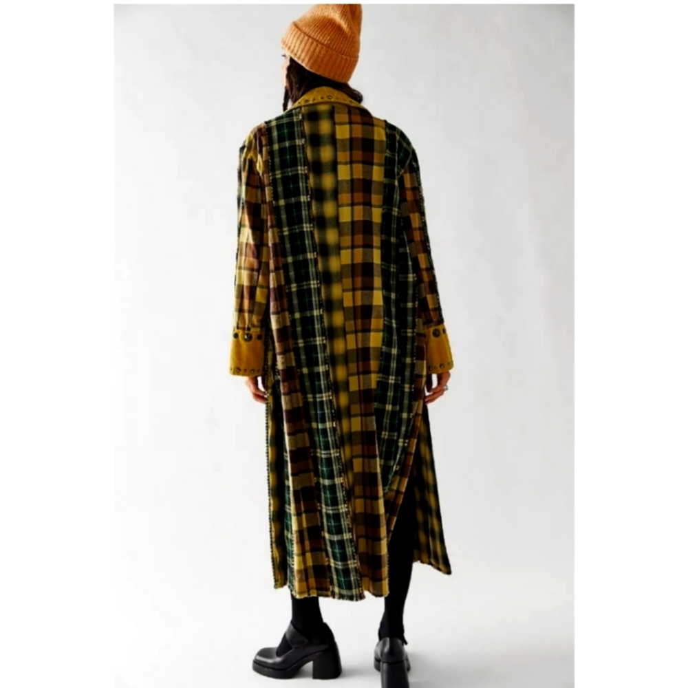 Free People Rodeo Plaid Duster - Picture 5 of 7
